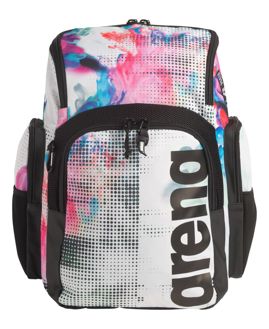 ARENA Spiky III Backpack 35 Unisex Travel Sports Gym Backpack for Men and Women Training Gear Equipment Bag for Swimmers 35 Liters Pool Tiles