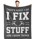 Bariceneth Men's Cozy Comfort Blanket 50" x 60"