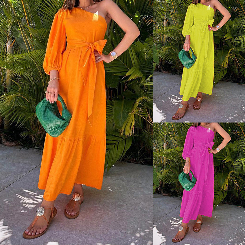 Chic Summer Irregular Dress