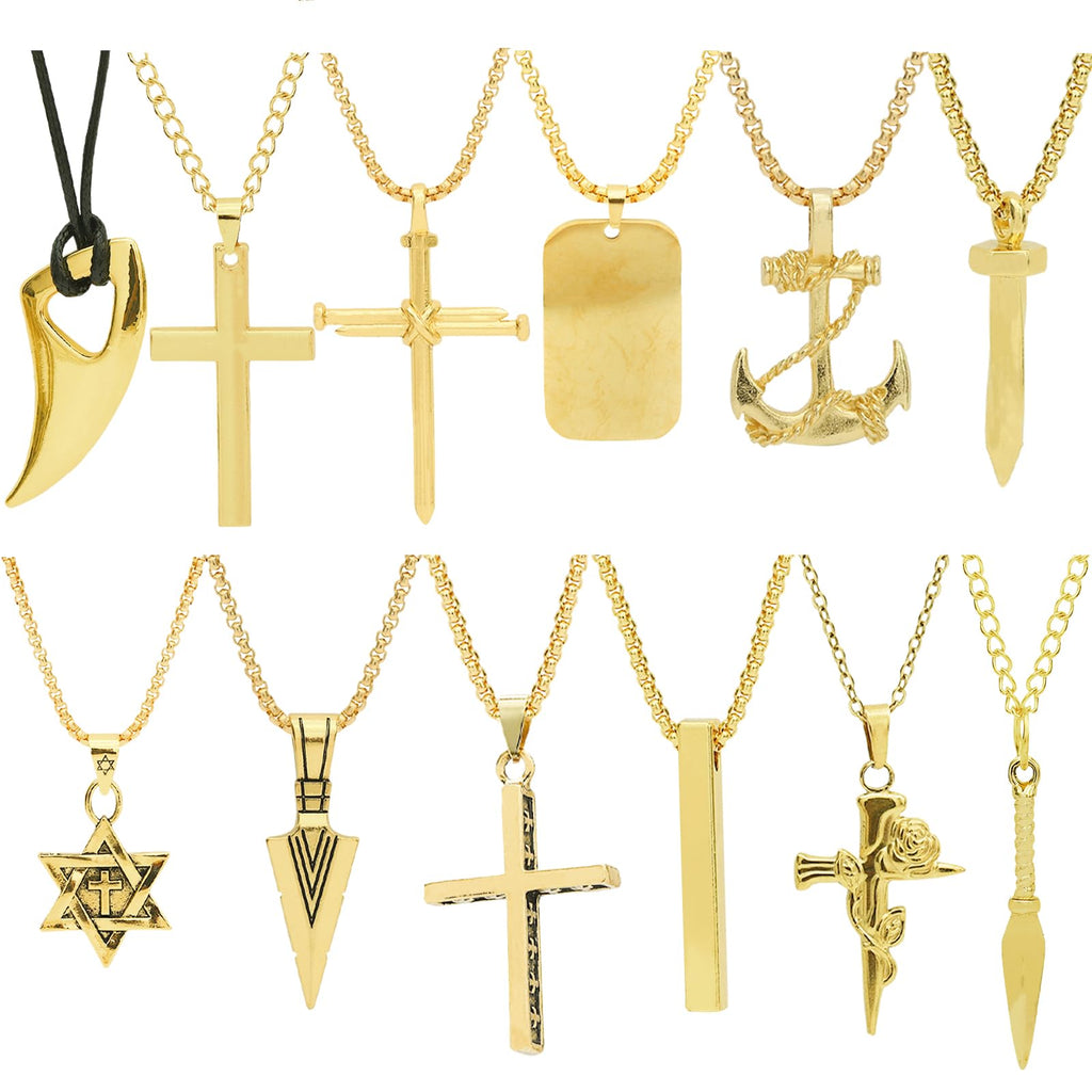 ChicShine Stainless Steel Cross Necklaces