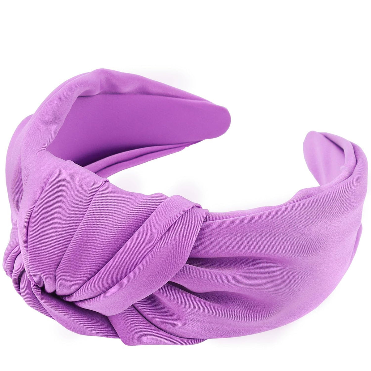 Satin Elegance Top Knot Headband