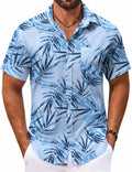 COOFANDY Breezy Beach Button-Up