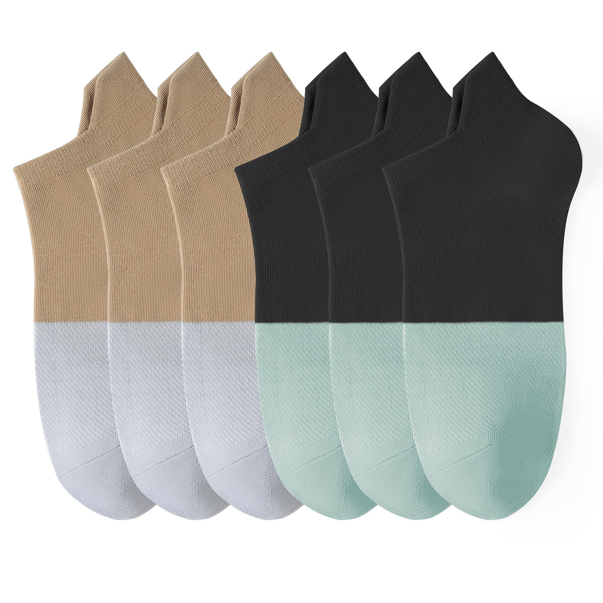 YESGG Women's Black Ankle Running Socks