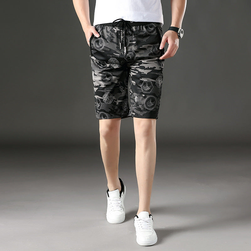 Stretchy Thin Five-Point Pants for Comfort and Style