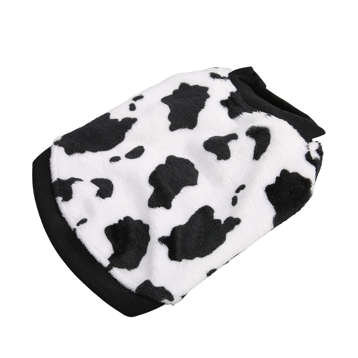 Pssopp Pet Milk Cow Print ClothesAdorable Milk Cow Costume Pet Clothes Warm Dog Coat Pet Supplies for Pet Clothes for Small Medium Large Dogs Cat L