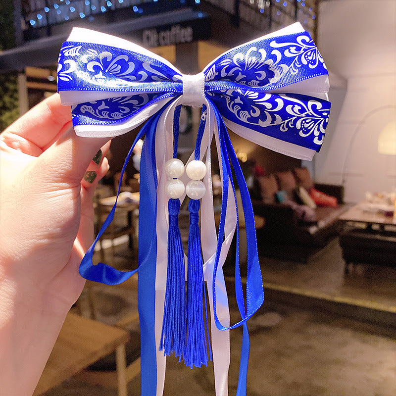 Children's Hanfu Headpiece with Traditional Tassels