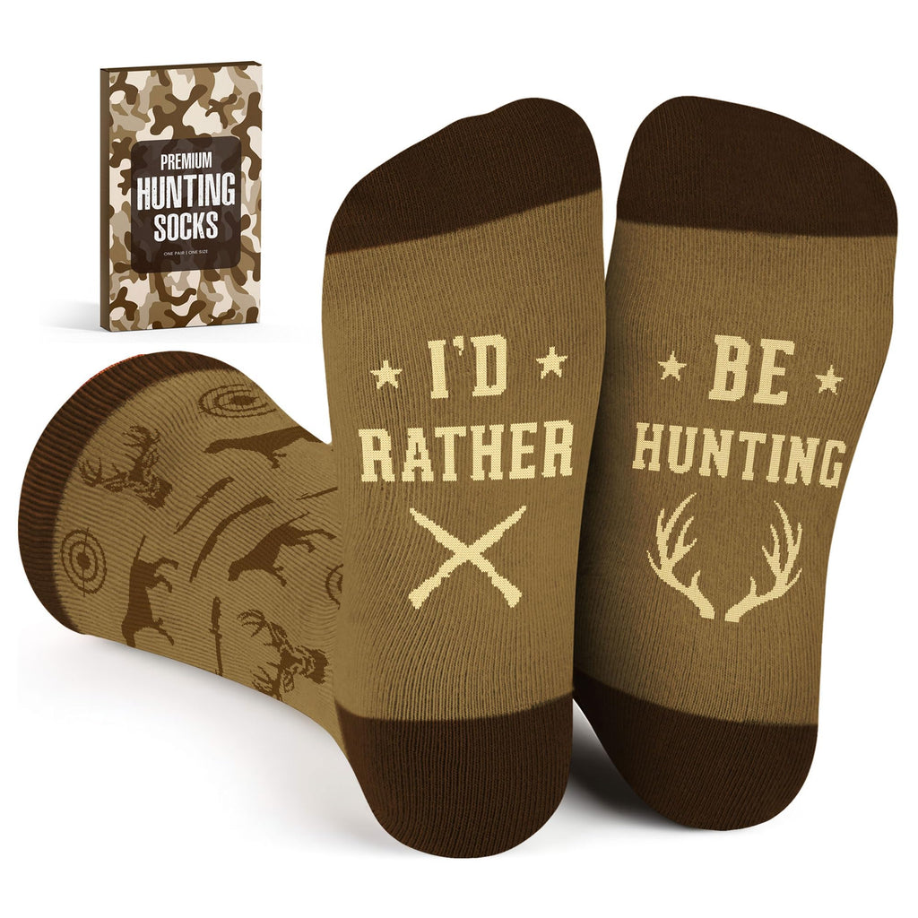 Men's Hunting-Themed Novelty Socks