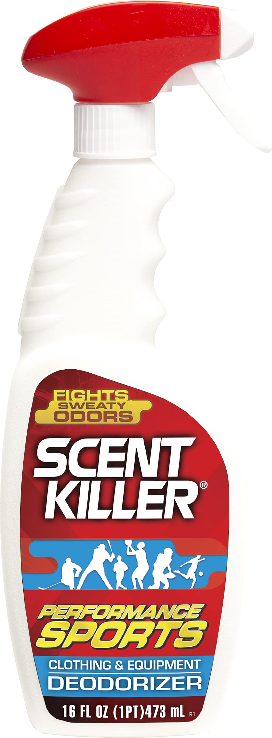 Scent Killer Performance Sports Clothing & Equipment Spray Sport Odor Deodorizer for All Smelly Athletic Equipment 16 FL OZ