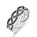 Sterling Silver Celtic Men's Ring