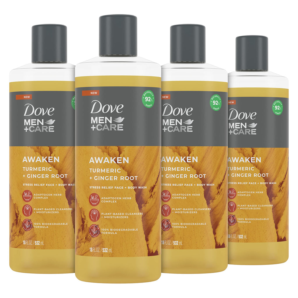 DOVE MEN Awaken Face & Body Wash