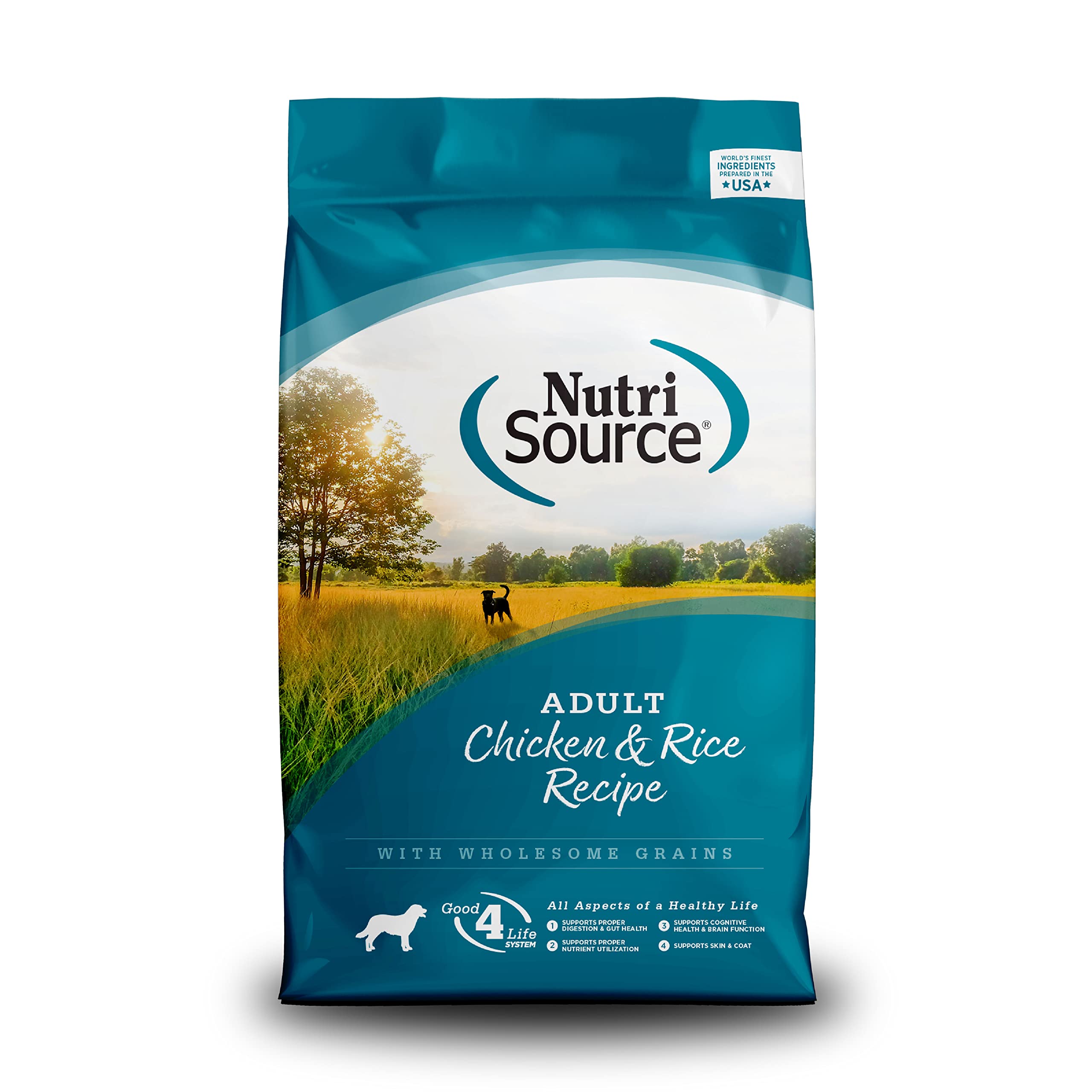 NutriSource Adult Chicken & Rice Formula 15LB